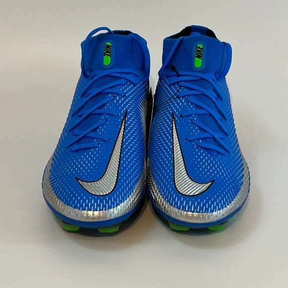 Nike Men's Phantom GT Elite DF FG CW6589-401 Blue Lace Up Soccer Cleats Size 7 6 - Picture 2 of 9